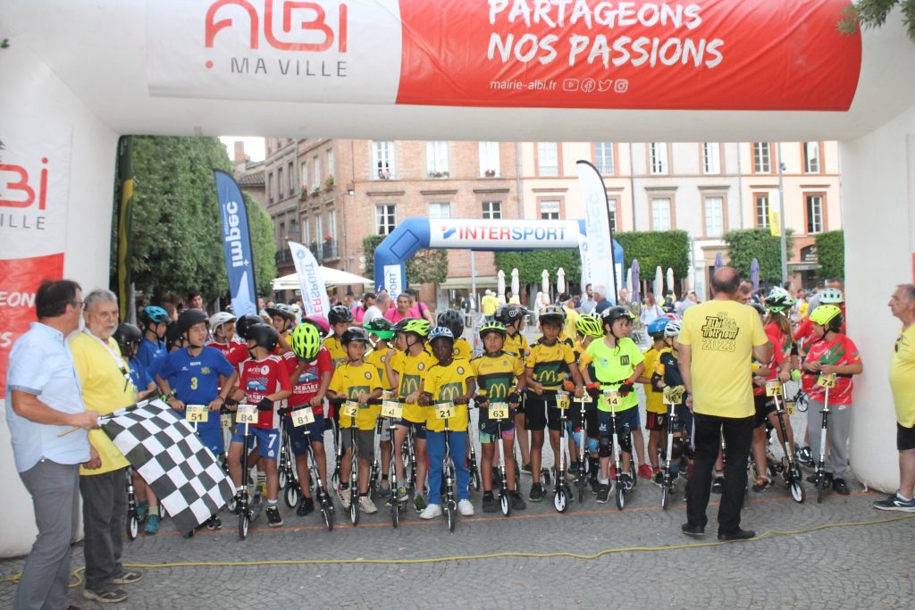 Nos amis de l’Association BENEVOLES SPORTIFS ALBIGEOIS à la course Albi Trott'Tour