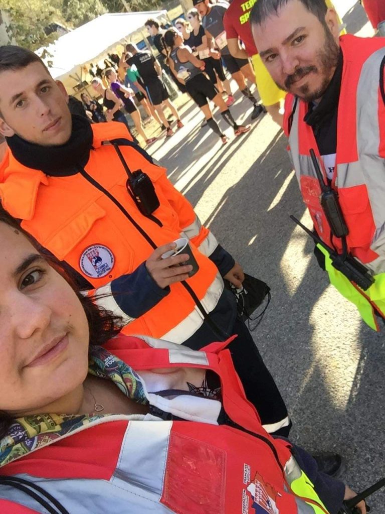 membres de Association Assistance Radio Varoise présents en assistance radio lors du triathlon La Ruée des Fadas à Rocbaron le 18 septembre 2022.