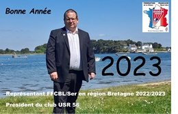 Carte voeux 2023 d'Erwann CREQUER (Représentant FFCBL/Ser en Région Bretagne 2022/2023)