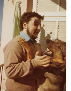 Georges ENRICI et son chien